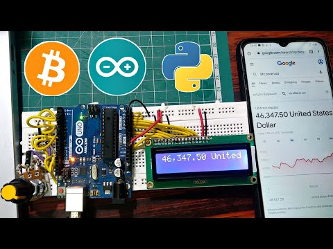 DIY Arduino Multi Crypto Bitcoin Price Ticker RED LED Dot Matrix Displ – eElectronicParts