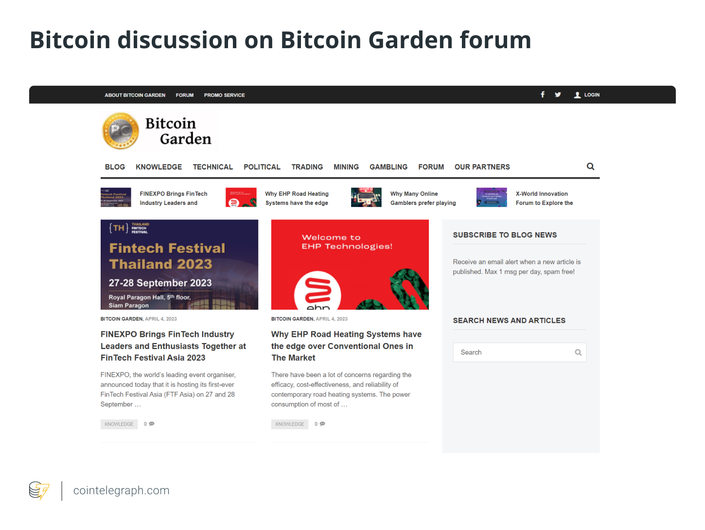 Top 40 Cryptocurrency Forums in 