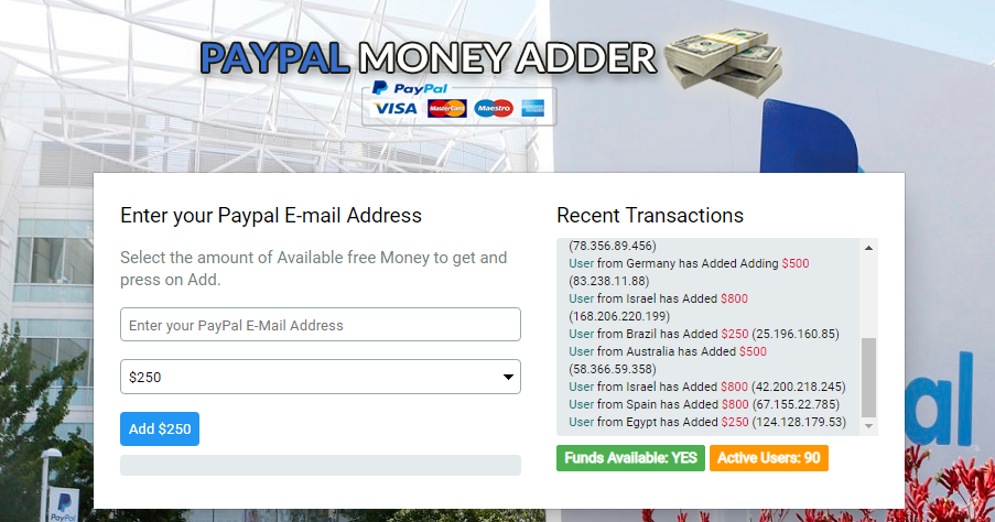 Téléchargement de l'application Paypal Money Adder - Gratuit - 9Apps