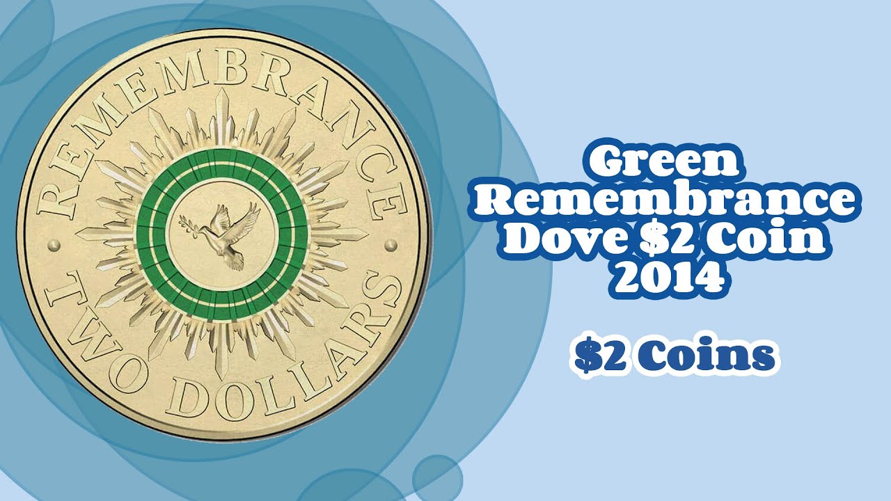 $2 Remembrance Day Green Dove 'C' Mint Mark – Imperial Coins