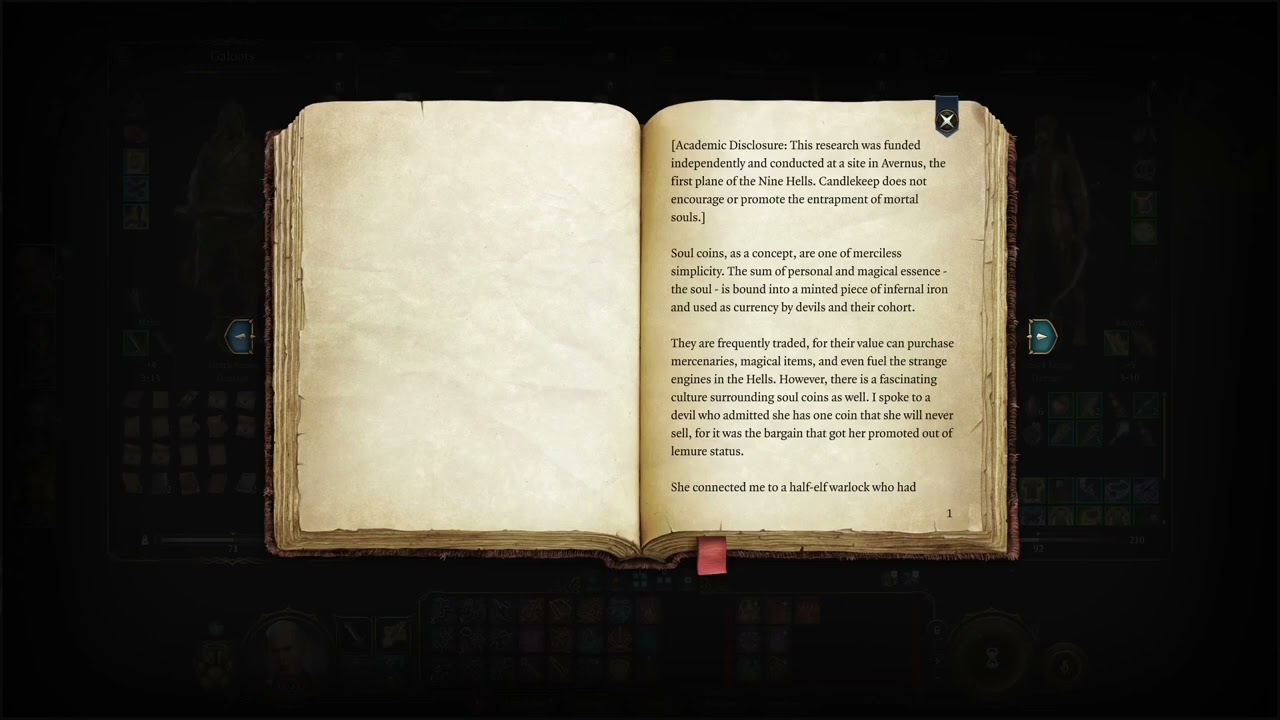 Soul Coin: A Treatise | Baldurs Gate 3 Wiki