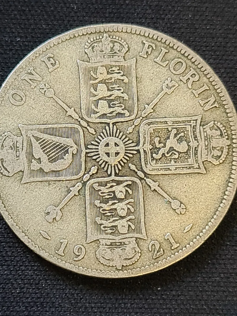 Florin, George V, Extremely Fine | The Coinery
