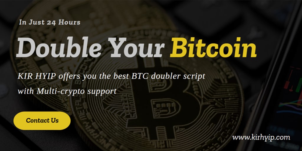 One Page Bitcoin Doubler Script (Free) - Scripts - DoniaWeB