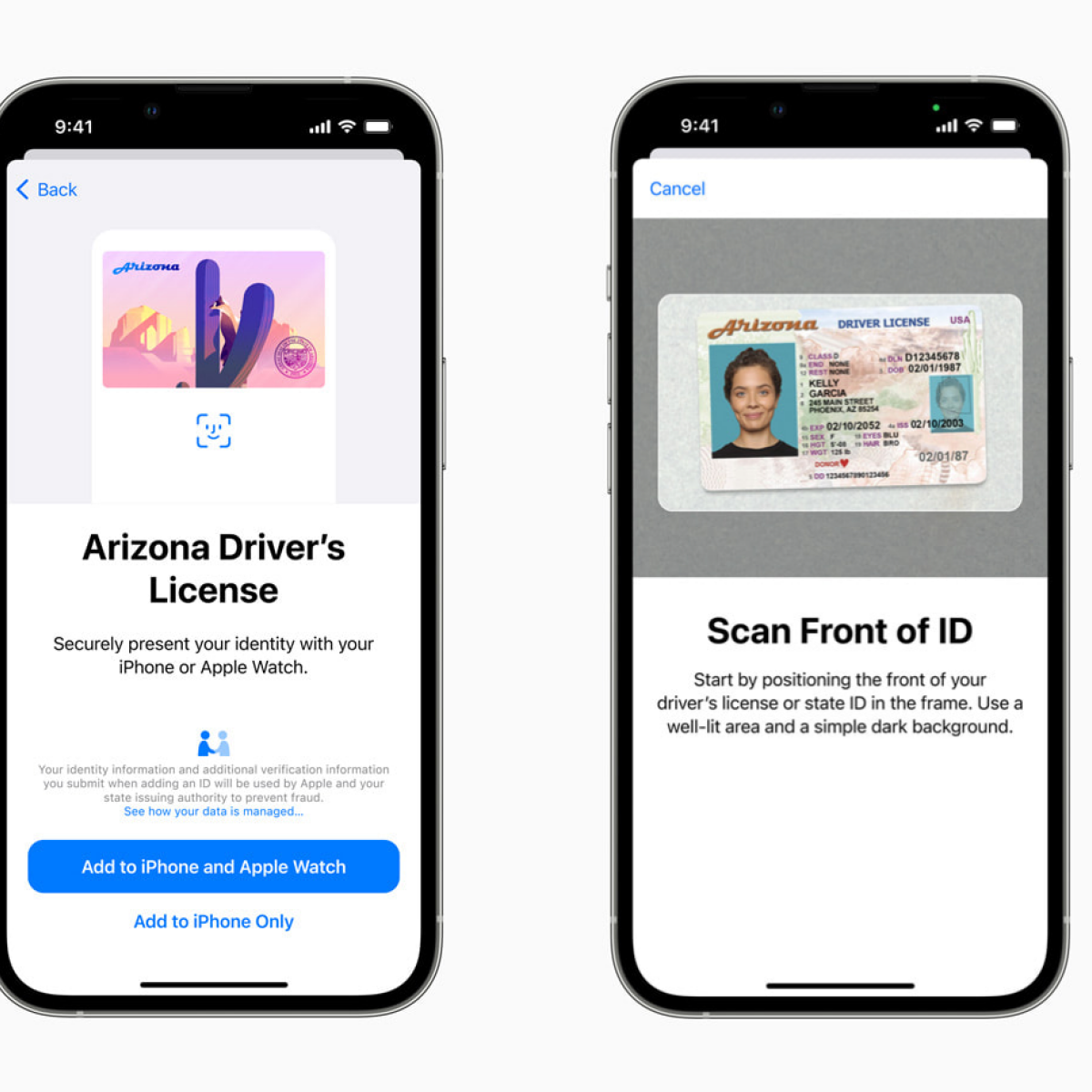 You can store your driver's license in Apple Wallet (if you live here)