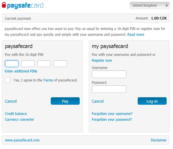 Easy Convert - Convert Paysafecard to Paypal