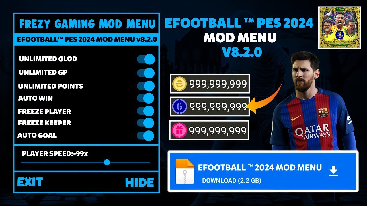 eFootball™ v MOD APK Unlimited Money download free for Android