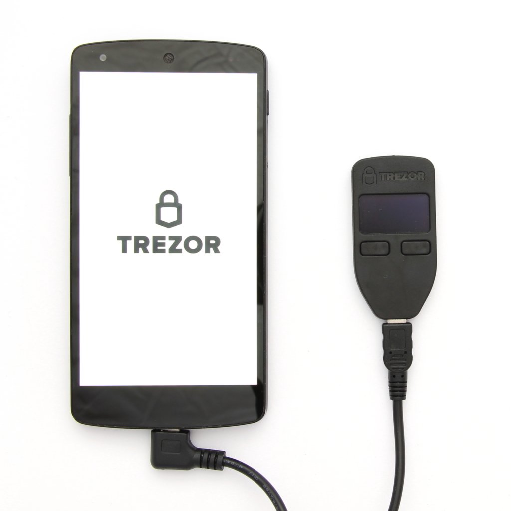 How to use Trezor with an Android smartphone | Cryptohardware