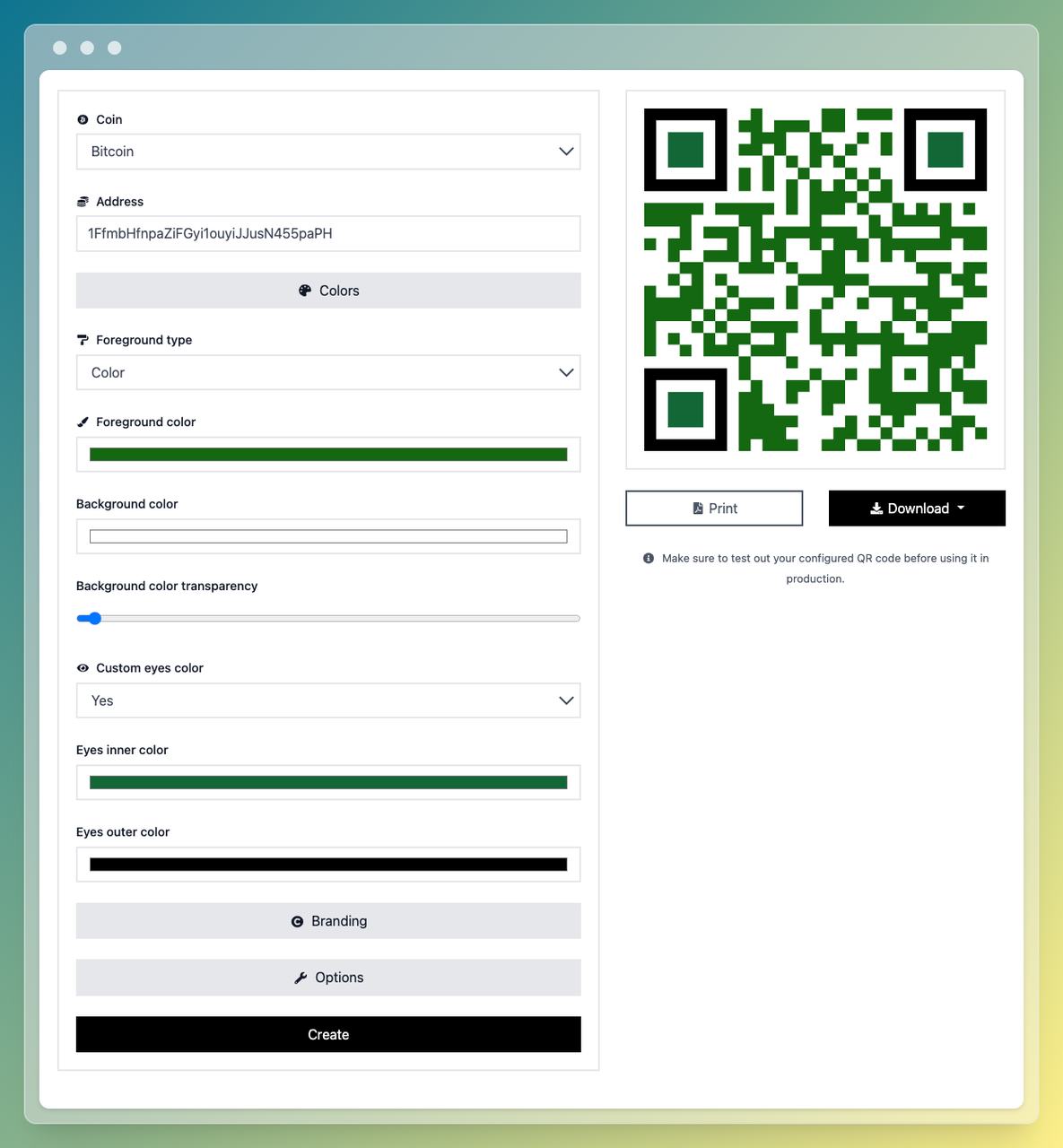 Unified QRs for Bitcoin