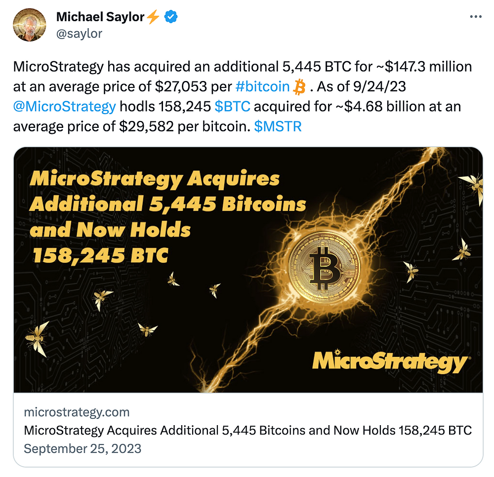 MicroStrategy stock spikes over 20% as BTC price continues skyward — TradingView News