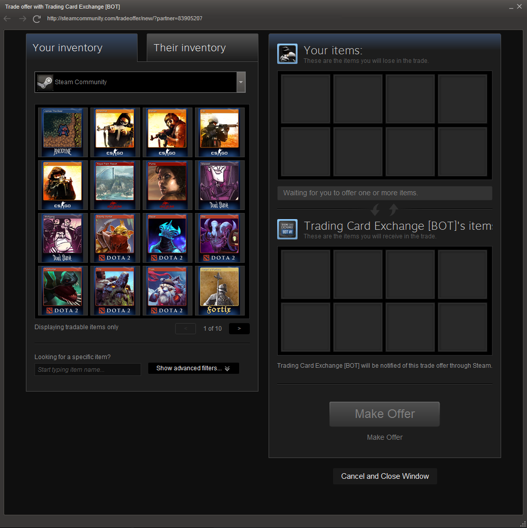 How to Sell Your Steam Trading Cards (and Get Free Steam Credit)