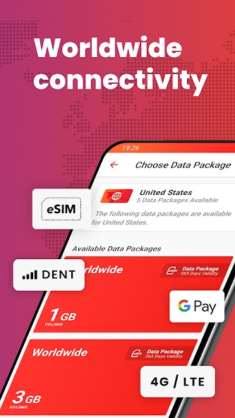 DENT - Send mobile data top-up for Android - Download the APK from Uptodown