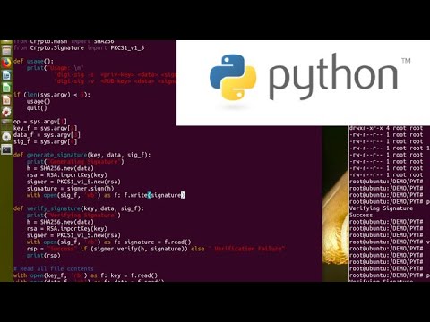 Python Language Tutorial => Generating RSA signatures using pycrypto