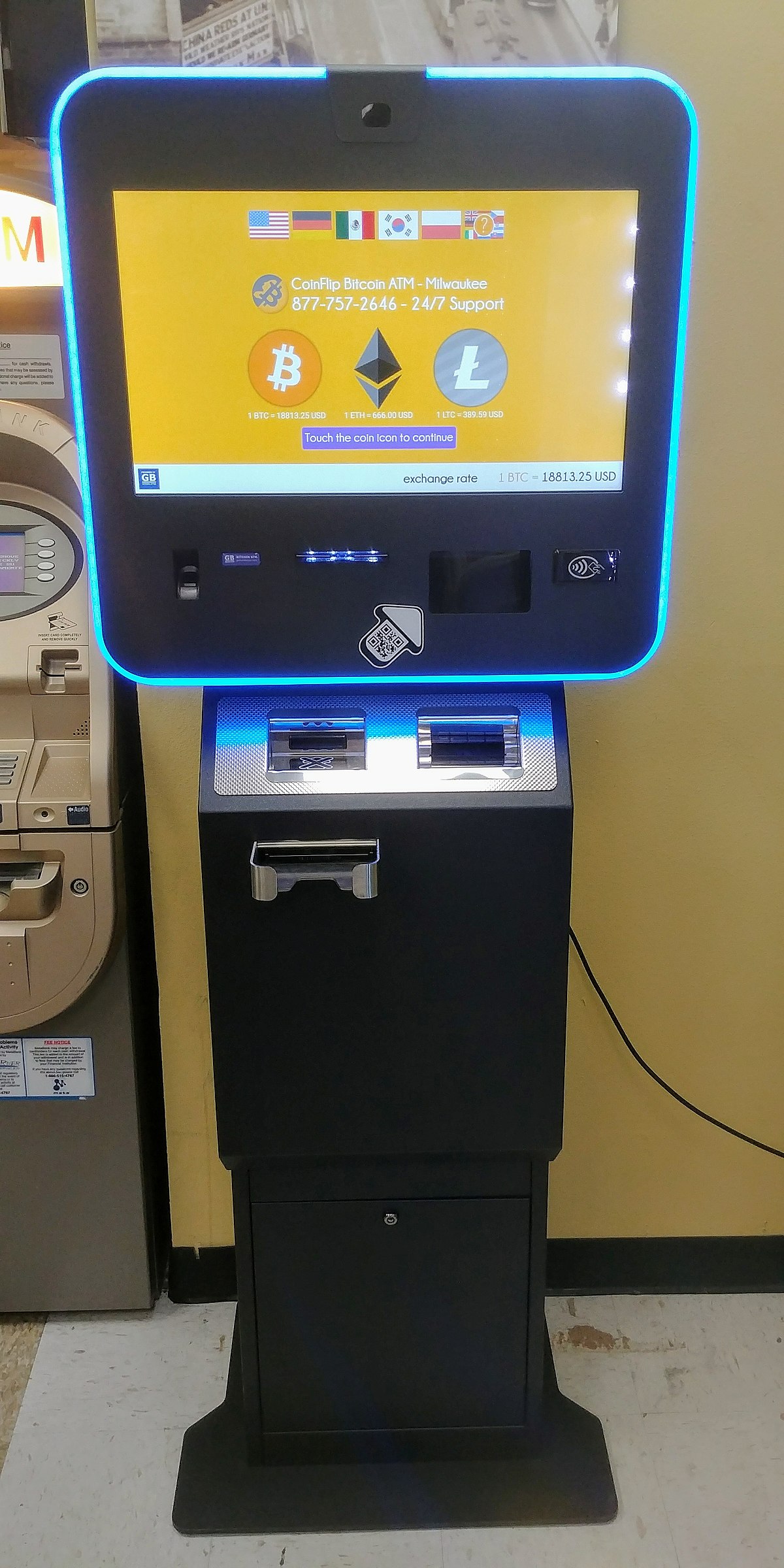 Coinflip Buy Sell Bitcoin ATM, S Michigan Ave, Chicago, IL - MapQuest