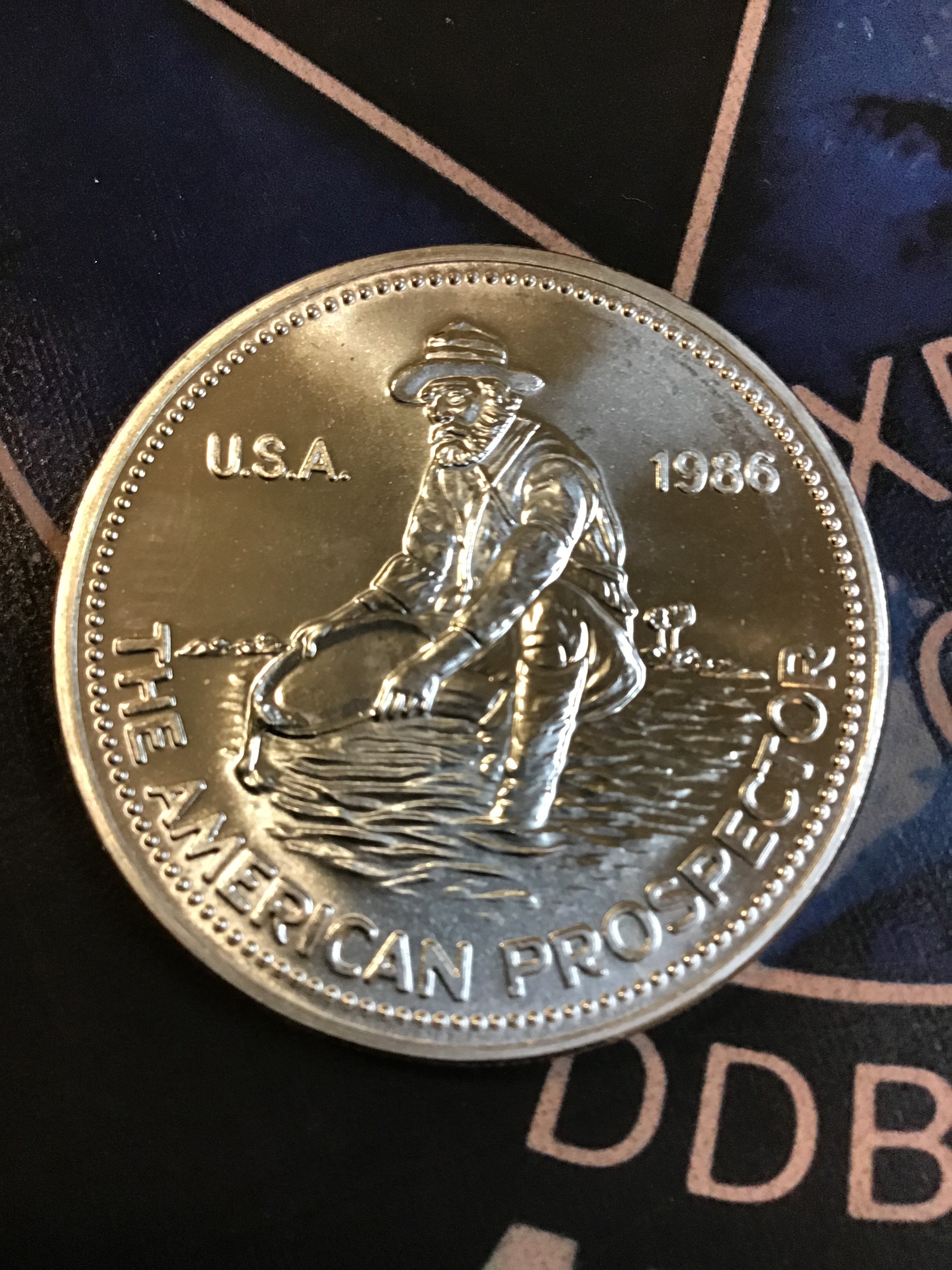 Coin Page: Engelhard American Prospector silver round