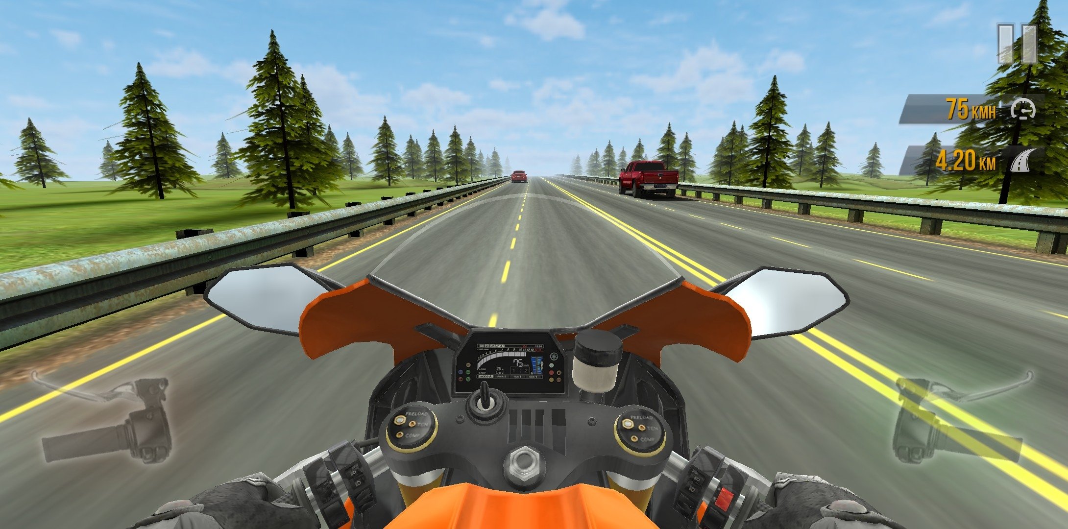 Hack Traffic Rider MOD APK b (Unlimited Money)