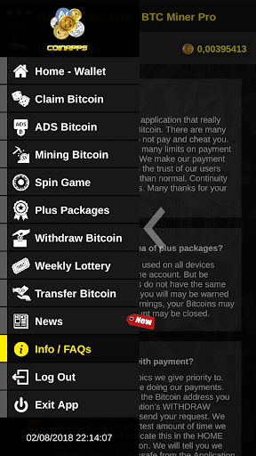 Bitcoin Claim Free - BTC Miner Pro Earn APK - Free download for Android