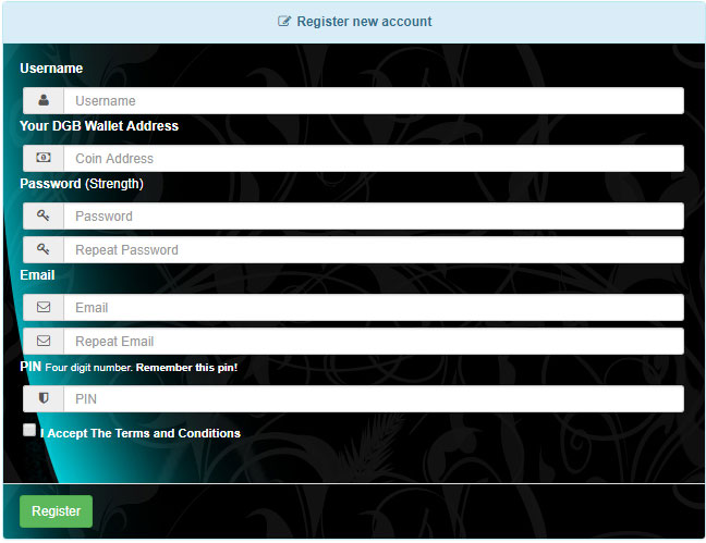 DGB-skein (DGB) mining calculator