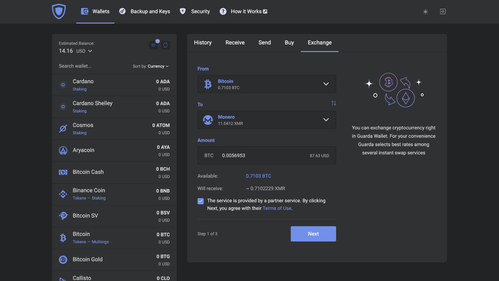 Finwin Technologies | EOS Web Wallet