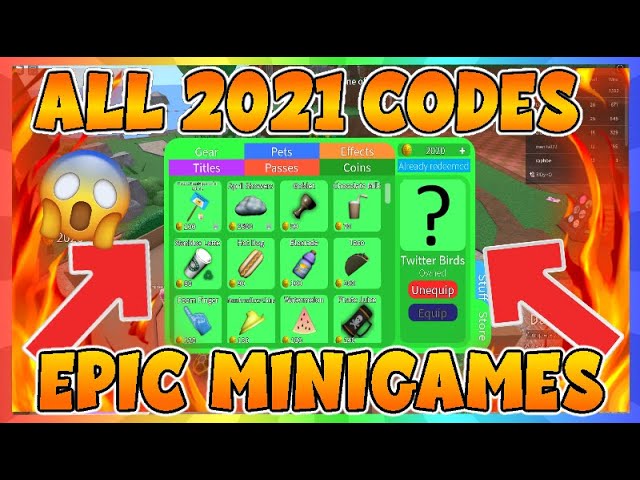 Epic Minigames codes (March ) - Dot Esports