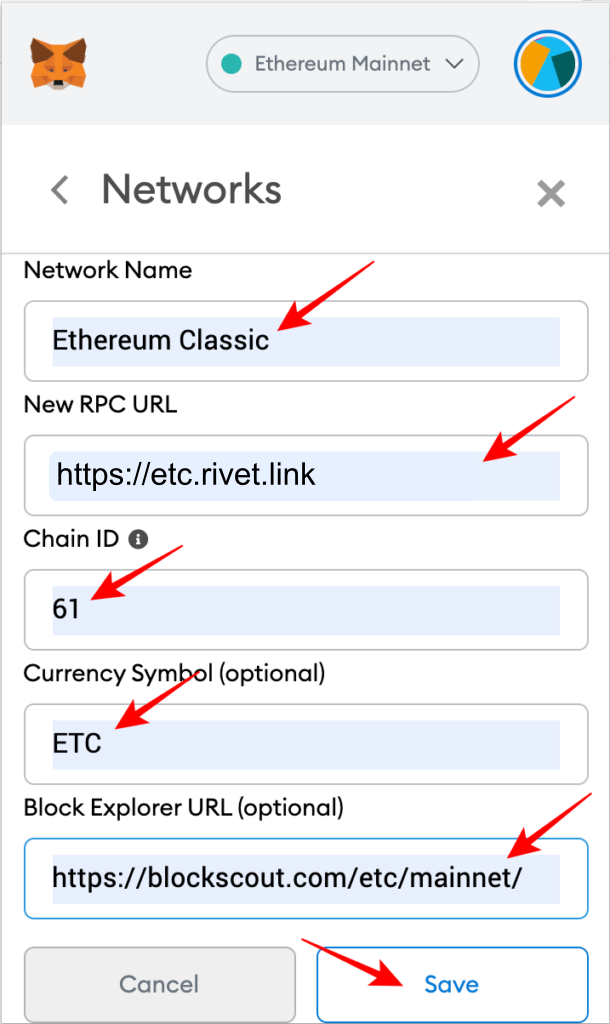 Add Ethereum Classic to MetaMask | bitcoinhelp.fun