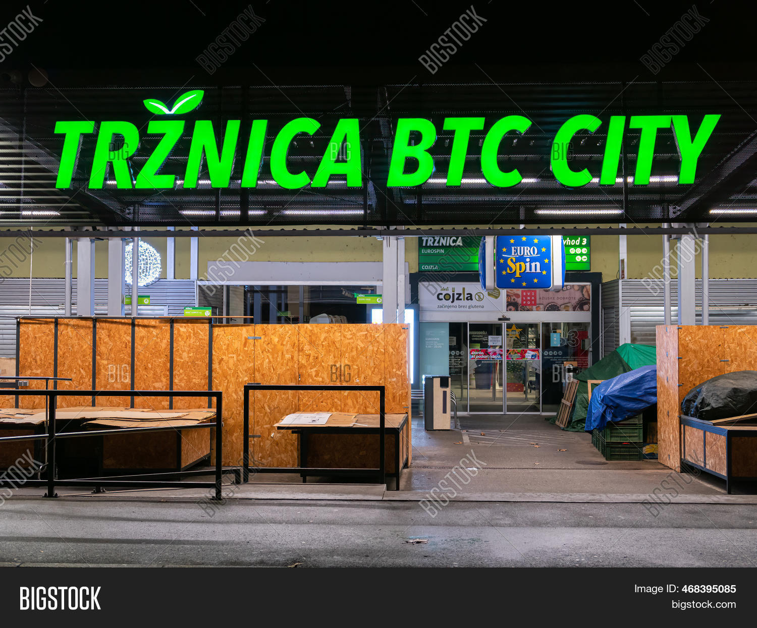 OC - Eurospin Ljubljana - BTC - delovni čas, naslov, telefon