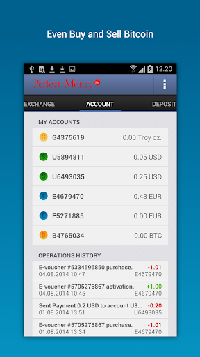 Bitcoin to Perfect Money USD Convert, Exchange BTC to PM Best Rate - Exchanger24