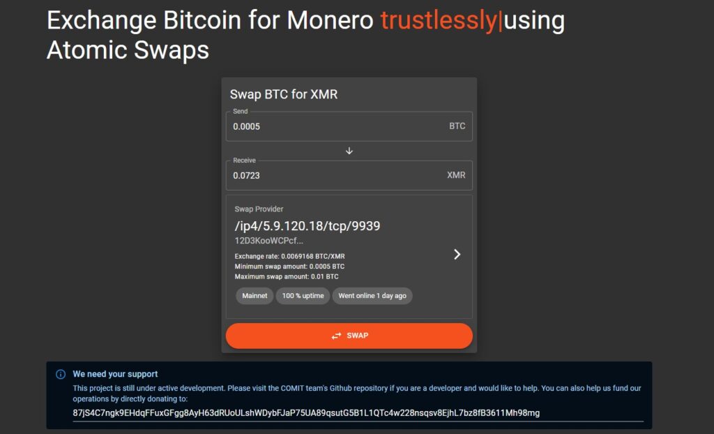 XMR to BTC Exchange | Convert Monero to Bitcoin on SimpleSwap
