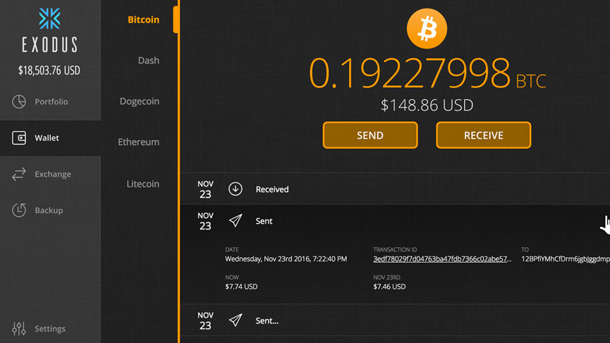 Exodus Bitcoin Wallet: $k swindle | Hacker News