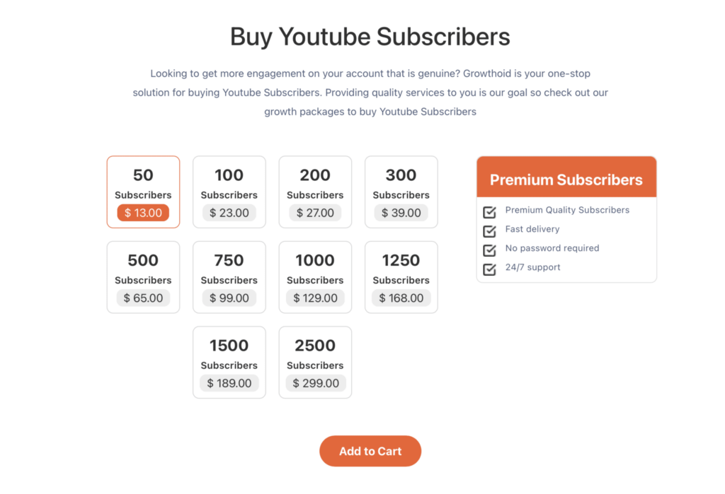 10 BEST Sites to Buy YouTube Subscribers Cheap in » WP Dev Shed