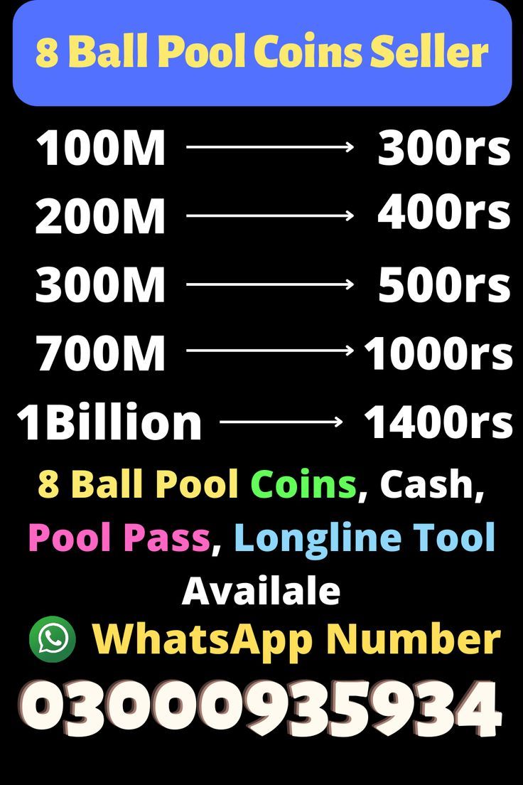 Coins 8 Ball Pool - Video Games for sale in Lebanon | dubizzle Lebanon (OLX)