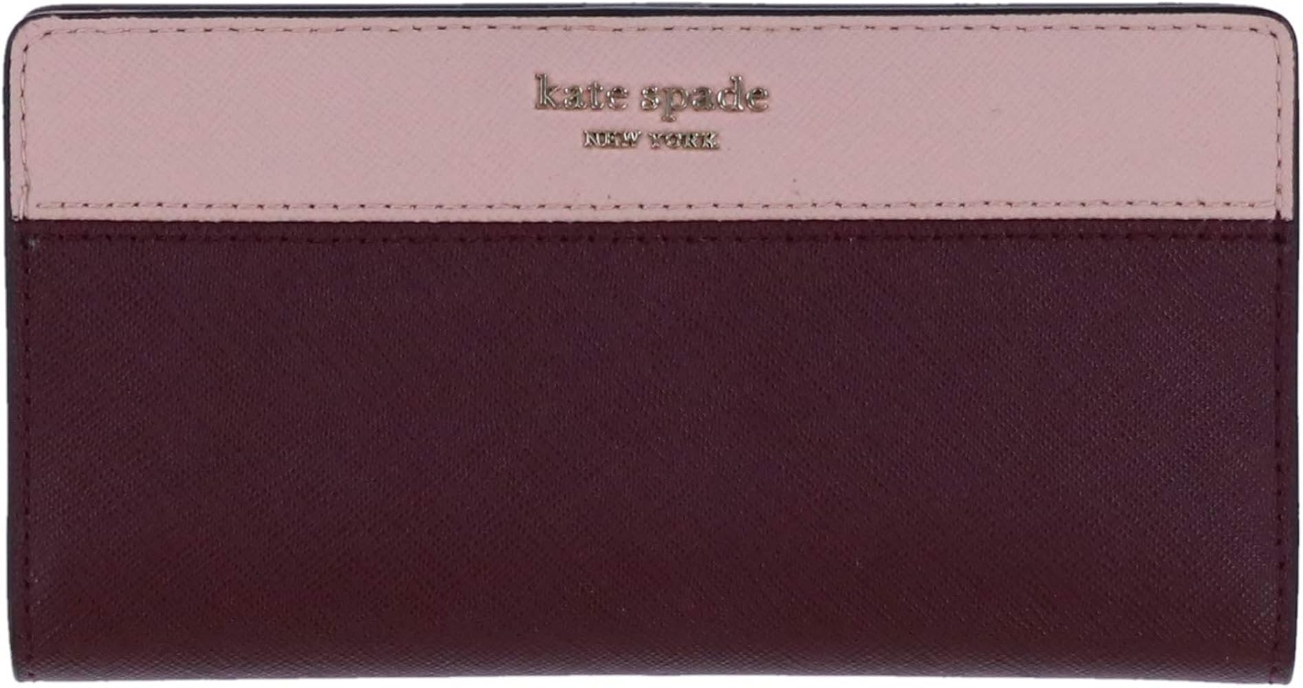 Cameron Large Slim Bifold Wallet Cherrywood Warm Vellum - ShopperBoard