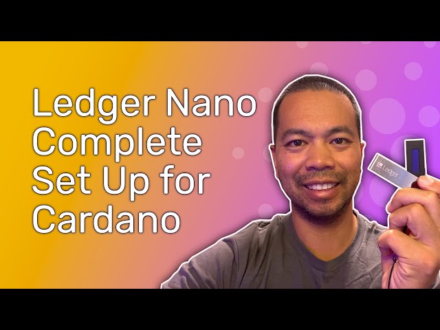 How to use Ledger Nano S with Yoroi (Cardano)