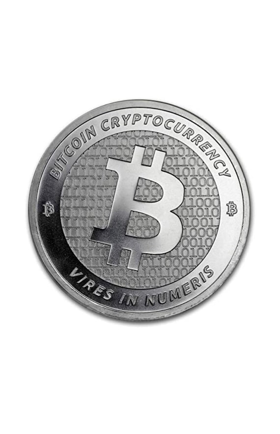 Compare prices of Cryptocurrency Bitcoin - 1 oz Silver Bullion Round from online dealers