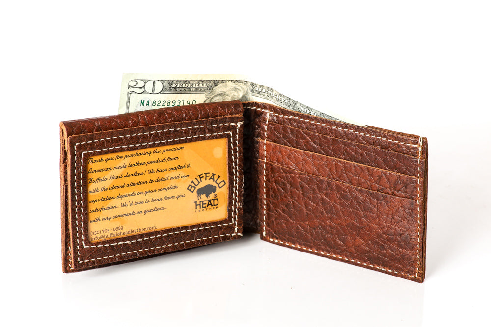 The Charleston Bifold Leather Wallet | Scottsdale Belt Co. - Scottsdale Belt Company