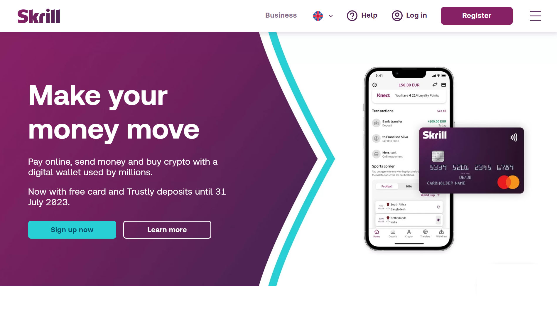 Skrill upgrades digital wallet with new fiat-to-crypto withdrawal service