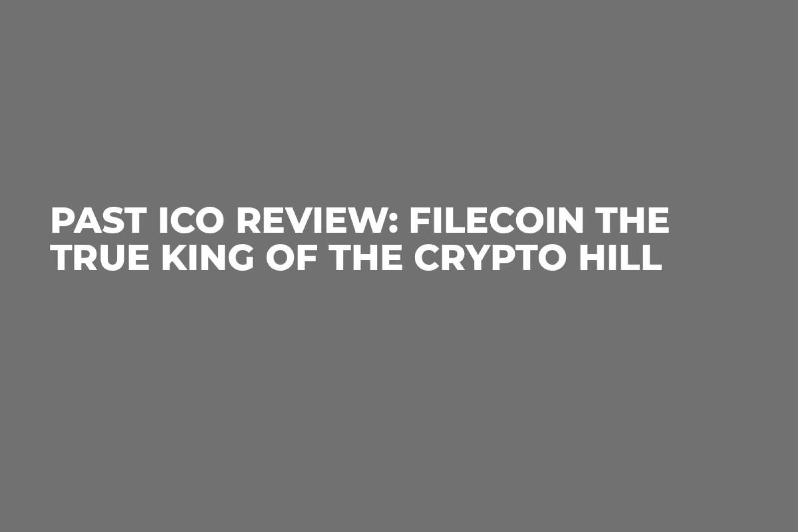 Filecoin ICO Under Scrutiny; Investigation Reveals Potential Fraud! - Coinpedia Fintech News