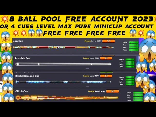 8 Ball Pool Shop