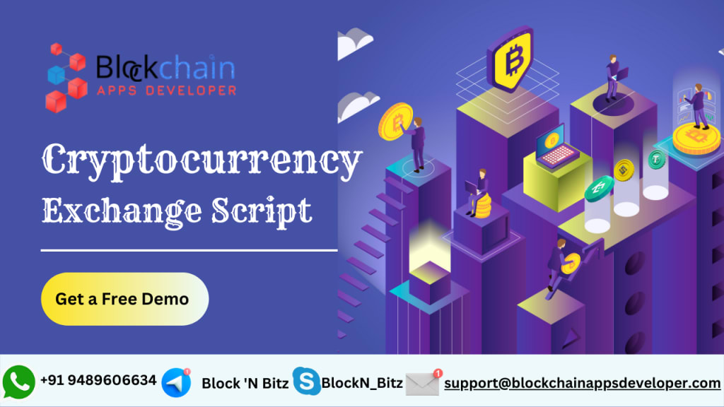 Cryptocurrency Exchange Script - BlockchainAppsDeveloper