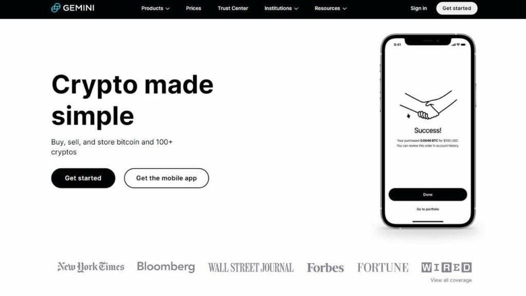 ‎Gemini: Buy Bitcoin & Crypto on the App Store