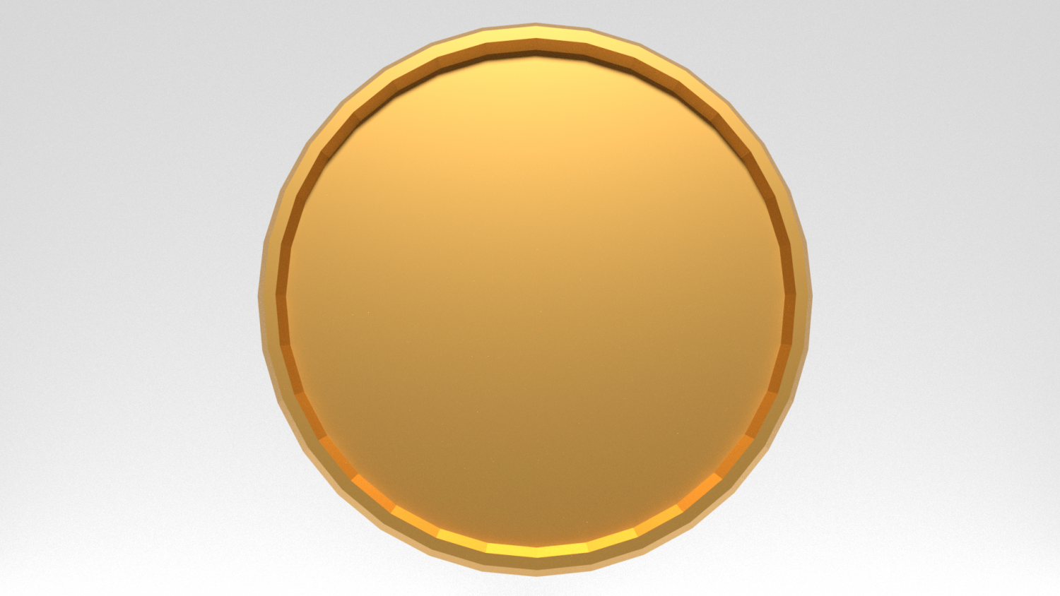 Gold Coin - 3D Model by 3D_Kod