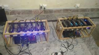 8 GPU Mining Rig 68mm Slots, Crypto Ethereum Miner Pakistan | Ubuy
