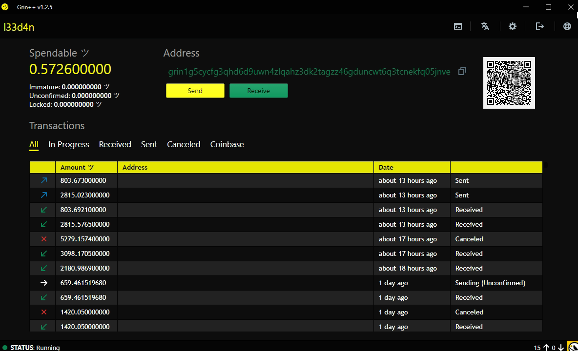 Can't get HTTP address for GRIN | Vite Forum