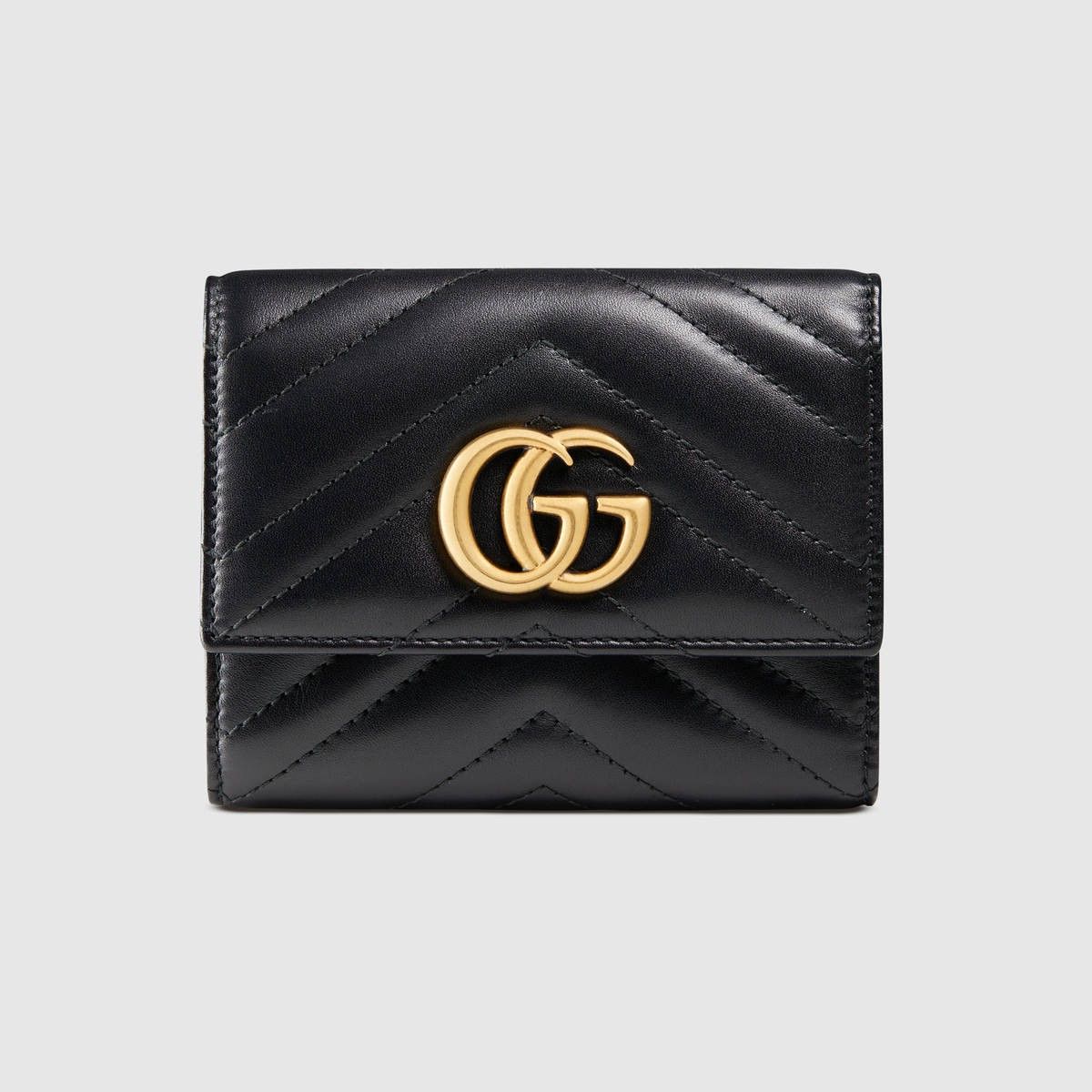 Gucci Women's Signature GG Small Bifold Wallet Beige Brown – LussoCitta