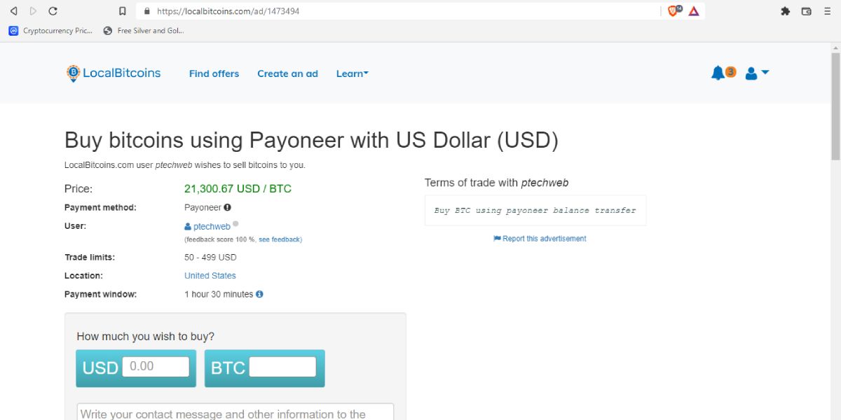 LocalBitcoins Review - Popular Bitcoin P2P Exchange | CryptoRunner