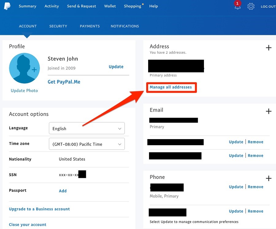 How to Change Your PayPal Password or Reset It