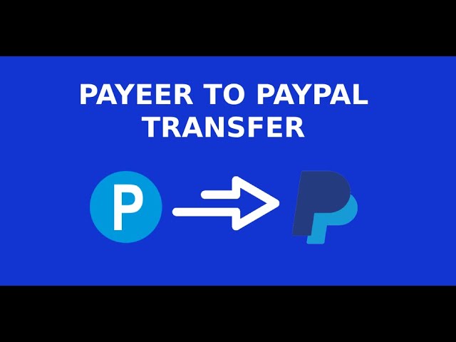 Exchange PayPal to Payeer