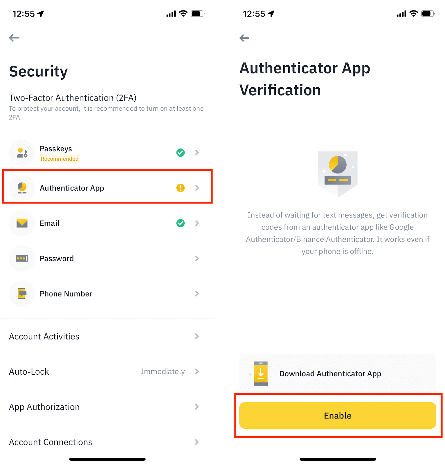 How To Move Binance Authenticator To New Phone? - Coinapult