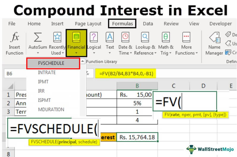 How to Calculate Compound Interest in Excel - Pryor Learning