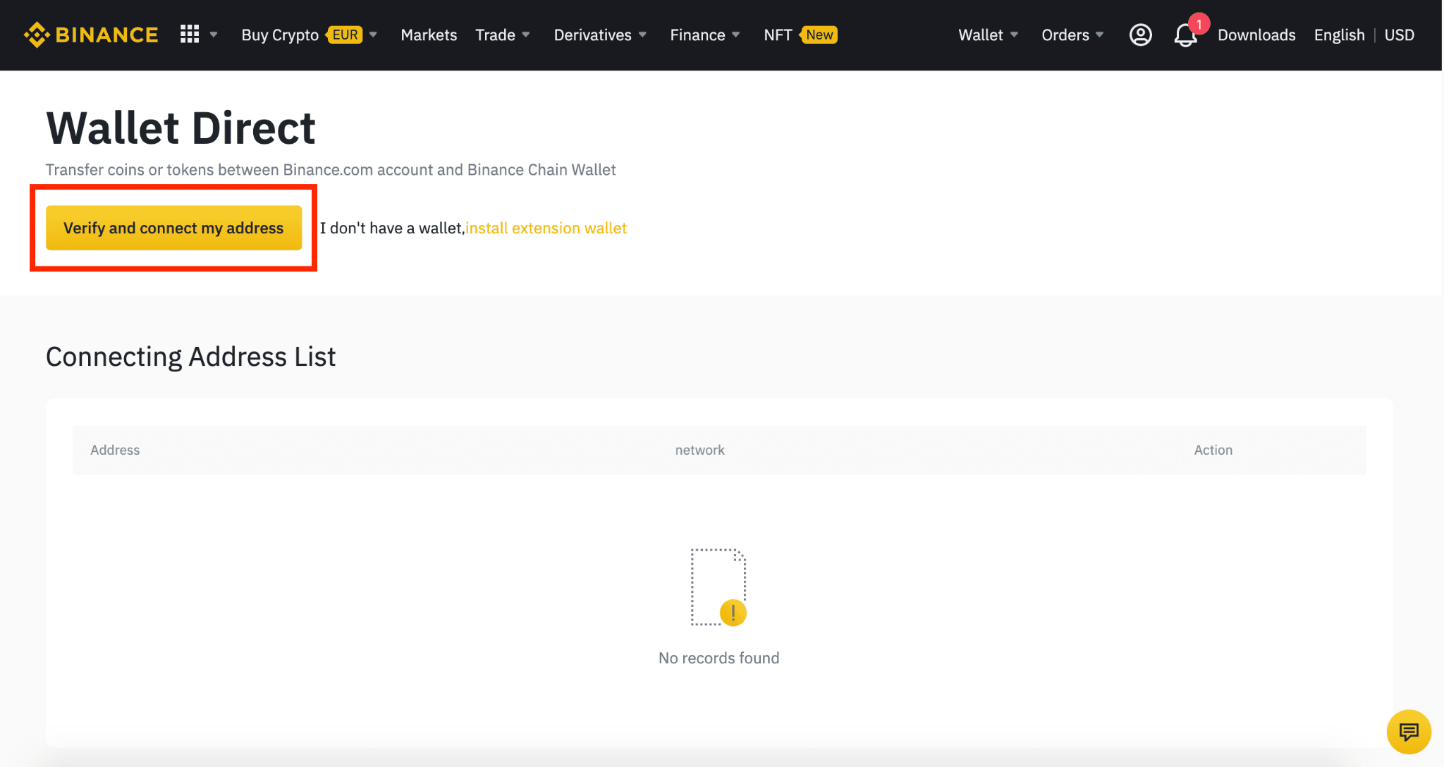 How To Find a Binance Wallet Address ()