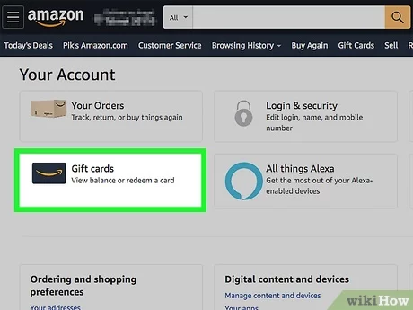 How to Redeem Amazon Gift Card